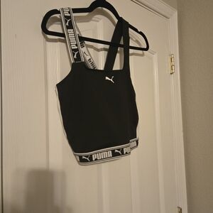 Puma Women's Black Sports Top